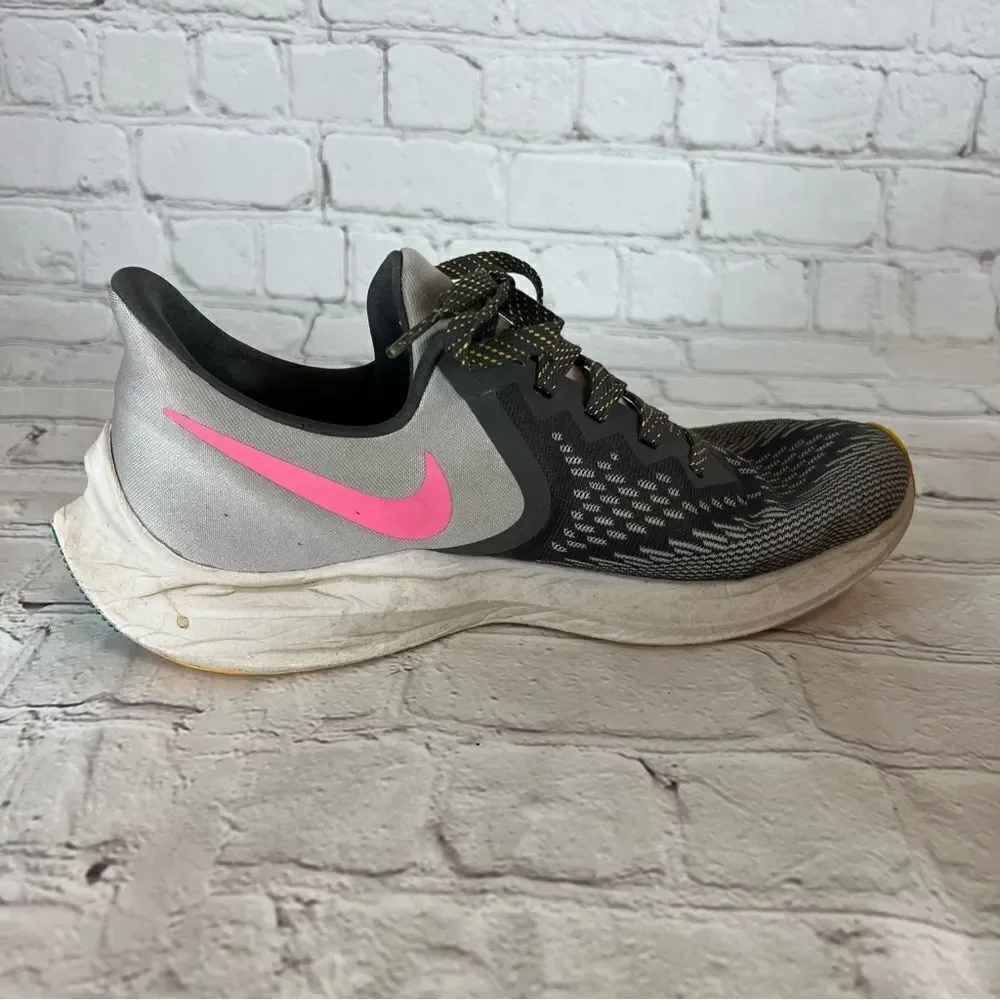 Nike Zoom Winflo 6 Thunder Grey/Digital Pink size 8.5 Women’s